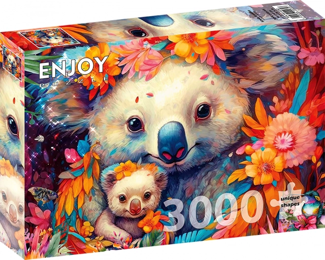 Puzzle Kuscheln mit Koala 3000 Teile