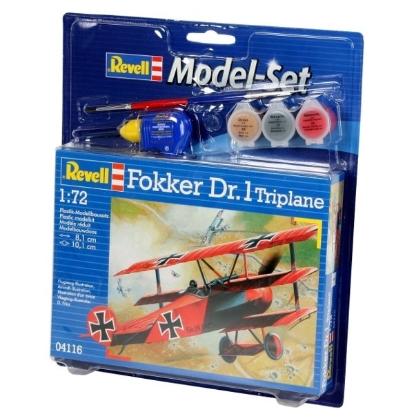 Fokker Dr. 1 Dreidecker Modellbausatz