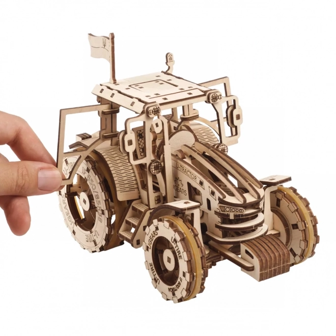 Ugears 3D Holzmechanisches Puzzle Traktor