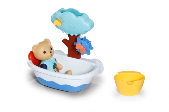 BABY born spritz spratz Wanne mit Teddybär