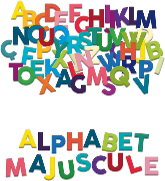 Vilac Holz-Magnetalphabet Großbuchstaben