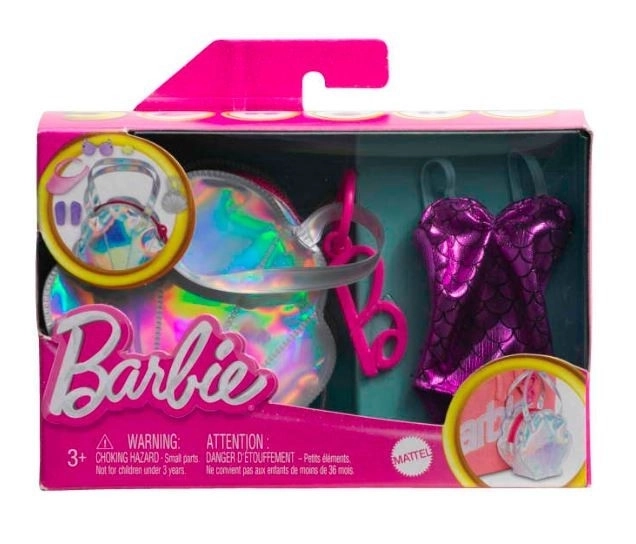 Barbie Premium Mode Set Violetter Anzug