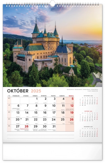 Wandkalender Unser Slowakei 2025