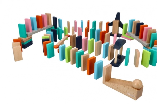 Buntes Domino Adam Toys