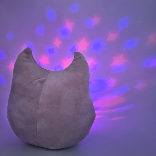 Plüsch Eule Nachtlicht Projektor 2-in-1 mit Schlafliedern - WOOPIE BABY