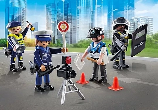 Action Heroes Polizei-Spielset