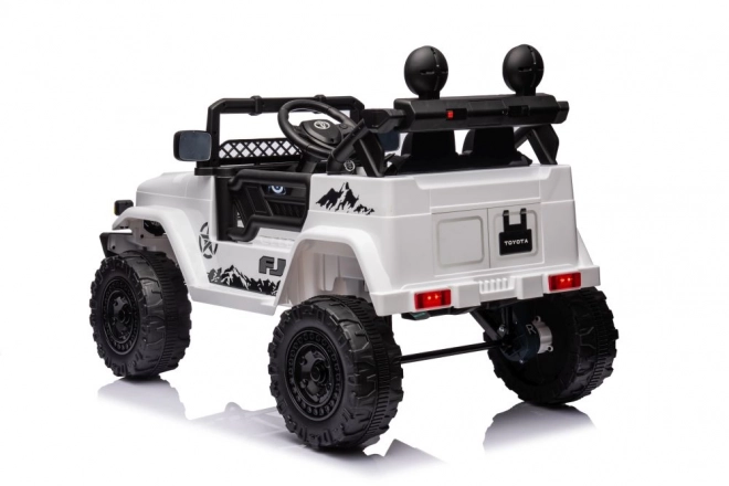Spielzeugauto mit Batterie Weiß Toyota FJ 4x4