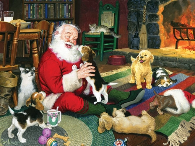 Cobble Hill Puzzle Santas Spielereien XL 275 Teile