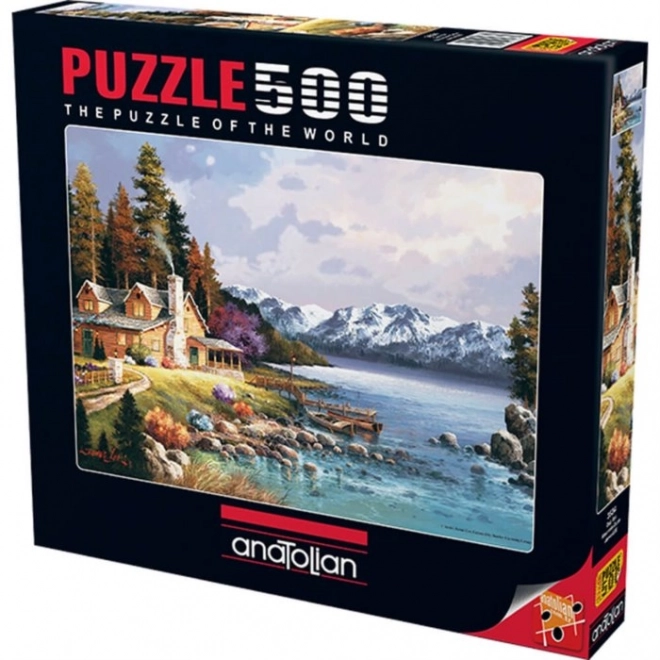 Hüttenpuzzle 500 Teile