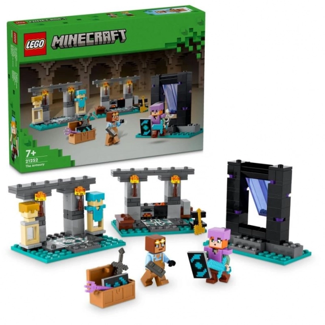 Minecraft LEGO Zbrojownia Set