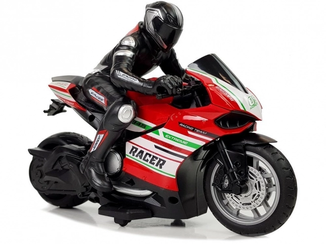 Ferngesteuertes Rennmotorrad 2.4G Rot