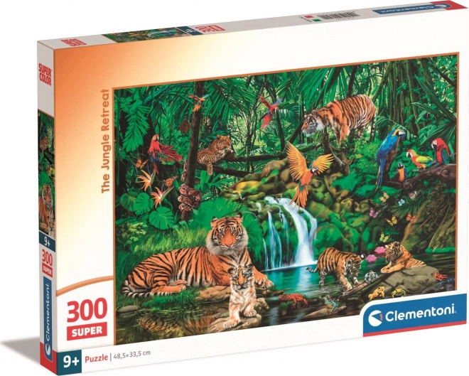 Clementoni Puzzle Dschungelzuflucht 300 Teile