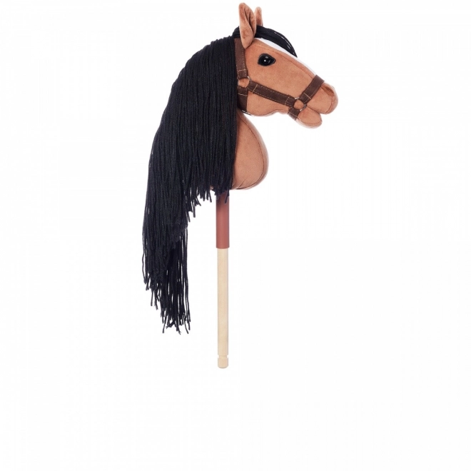 Stockpferd Hobby Horse HOPPIHORSE dunkelbraun