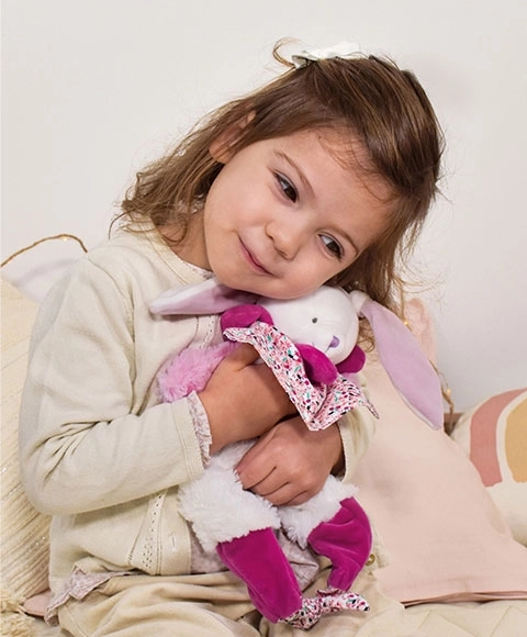 Doudou Hase in Tasche 3-in-1