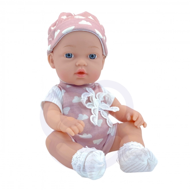 Süße Babypuppe mit Outfit 36 cm von Woopie Royal