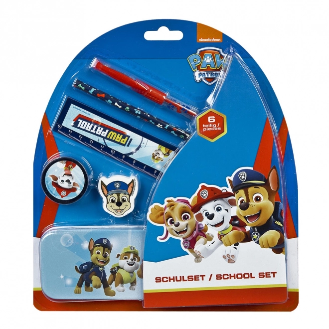 Schulset mit PAW Patrol-Motiv