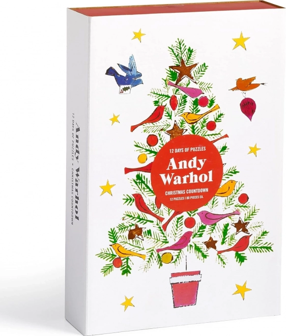 Andy Warhol Weihnachtskalender Puzzle Set