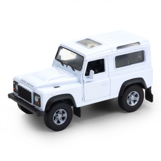 Welly Land Rover Defender Modellauto Rot