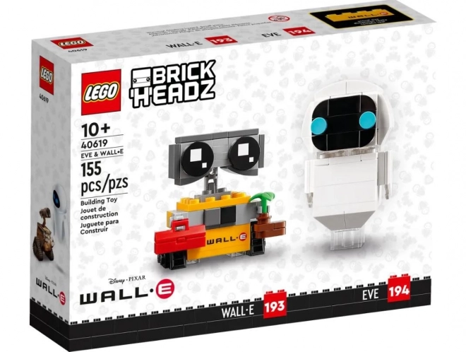 Lego Brickheadz Ewa und Wall-E Figuren Set