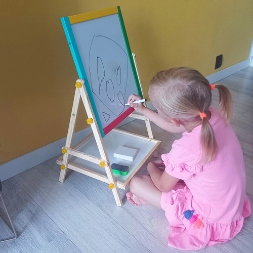 Doppelseitige Magnettafel für Kinder