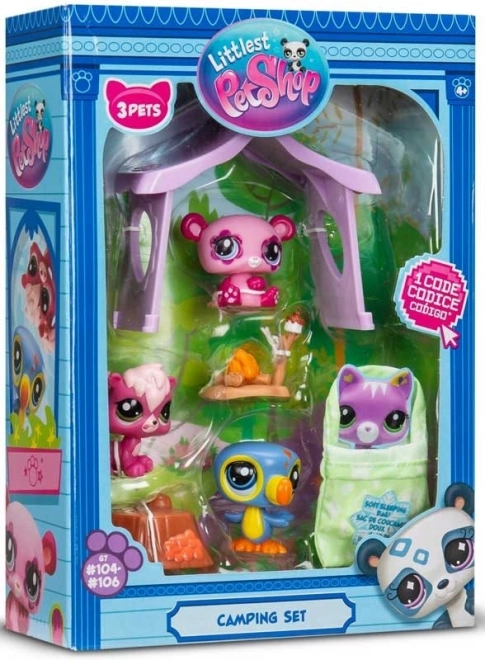 Hasbro Littlest Pet Shop Abenteuerspielset Camping