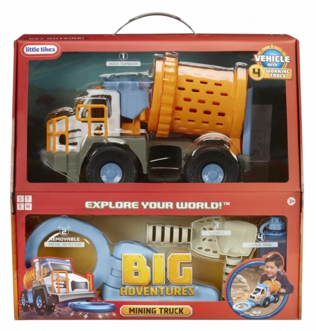 Big Adventures Bergbau-LKW Set