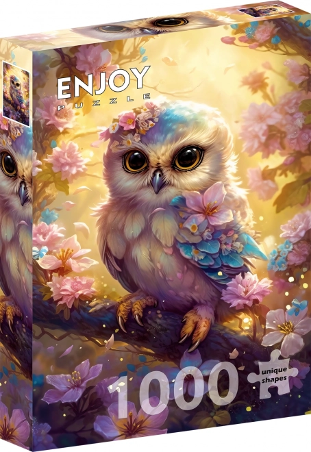 Enjoy Puzzle Niedliche Eule 1000 Teile