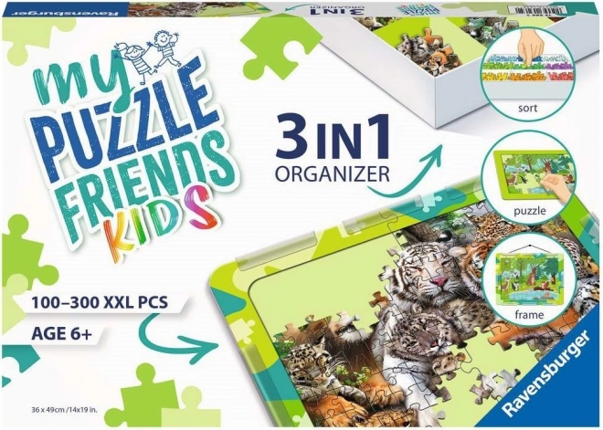 Ravensburger My Puzzle Friends Kinder 3-in-1 Set Grün