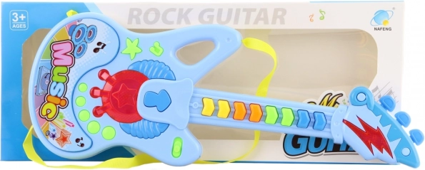 Kinder Plastikgitarre mit Batterien