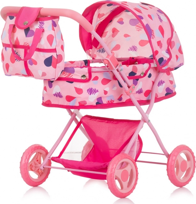 Chipolino Puppenwagen Dora Hearts