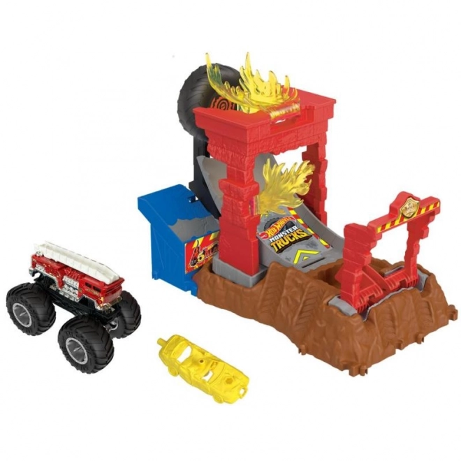 Hot Wheels Monster Trucks Arena - Rennherausforderung Spielset