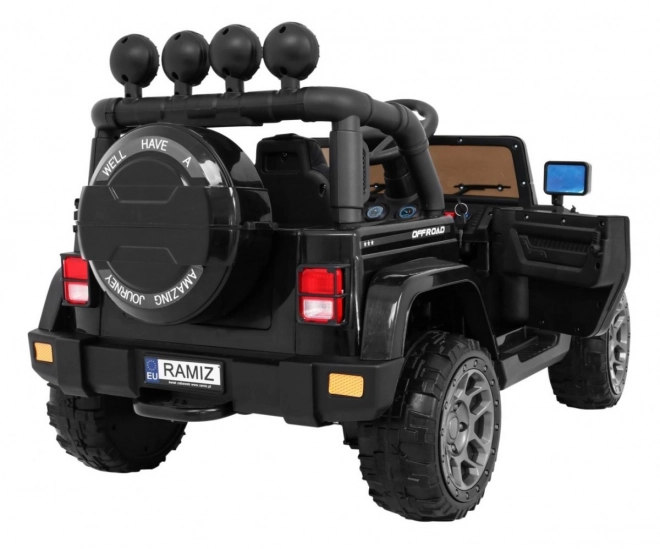 Geländewagen Full Time 4WD für Kinder mit 4x4 Antrieb, Fernbedienung und LED Audio