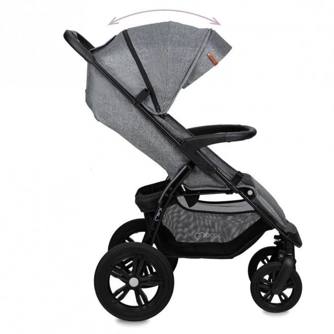 Leichter Sportkinderwagen MoMi MIYA Grau