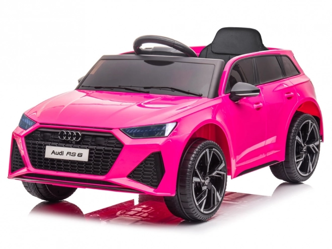 Elektrisches Audi RS 6 Spielzeugauto für Kinder – Blau