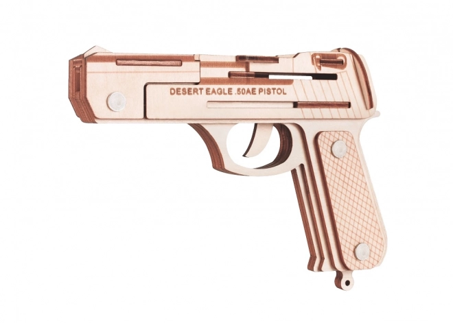 Holzpuzzle 3D Modell Desert Eagle