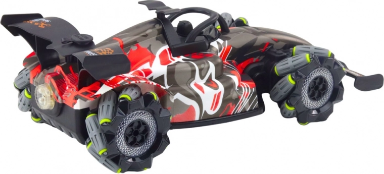 Fahrt in alle Richtungen und 360°-Drehungen