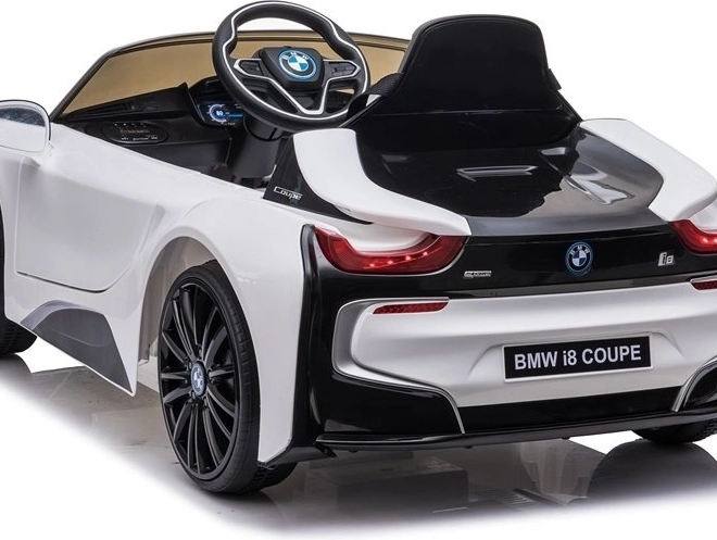 Elektrisches Kinderauto BMW i8 Coupe Weiß