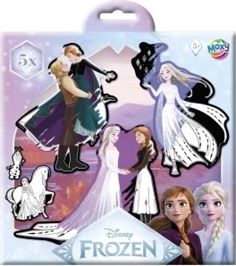 Kratzer-Sticker Die Eiskönigin, 5 Stk.