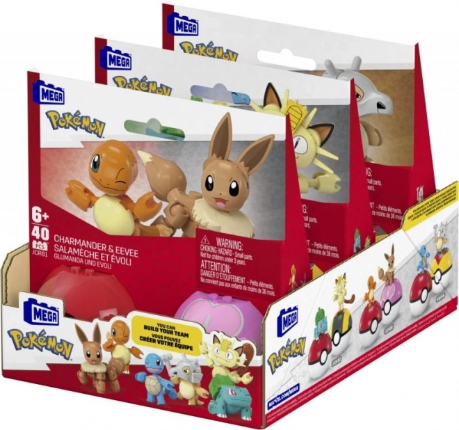 Mega Pokémon Pokéball Doppelpack Charmander und Evoli