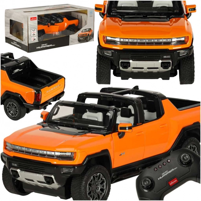 Ferngesteuertes Auto Hummer EV Rastar 1:16 Orange