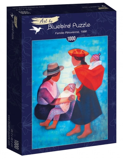 Puzzle Peruanische Familie 1000 Teile