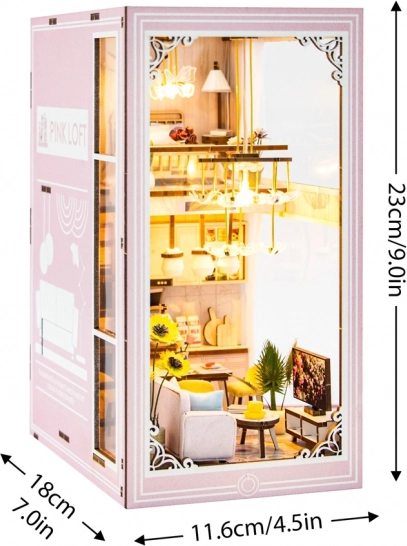 Buchstütze Pinkes Maisonette von 2Kids Toys