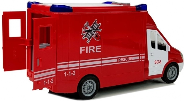 Licht- und Soundeffekte wie bei echten Einsatzkräften