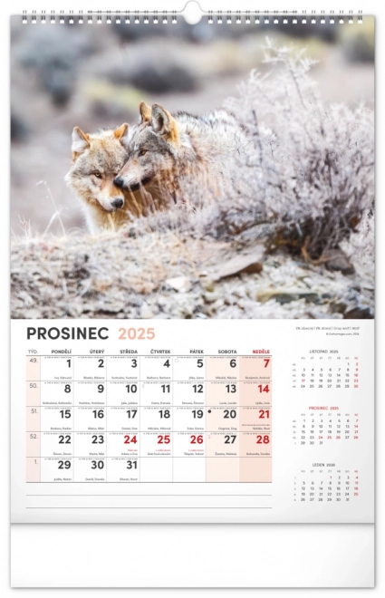 Wandkalender Jagd 2025