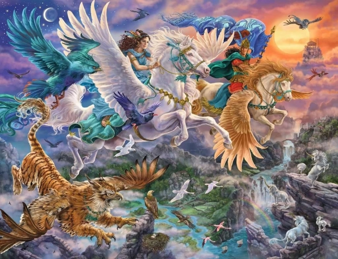 Ravensburger Puzzle Flug mit Pegasus 2000 Teile