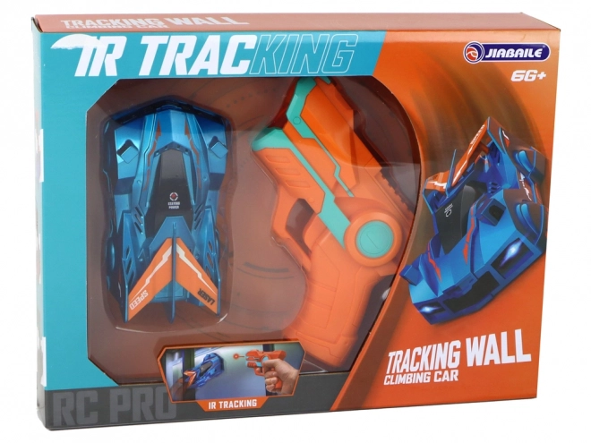 Wandkletterauto mit Laser Blau