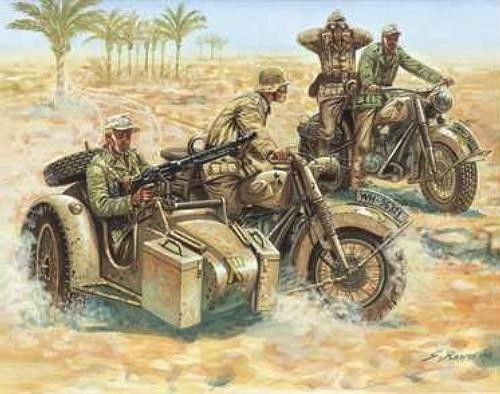 Zweiter Weltkrieg Deutsche Motorräder Sammlerset