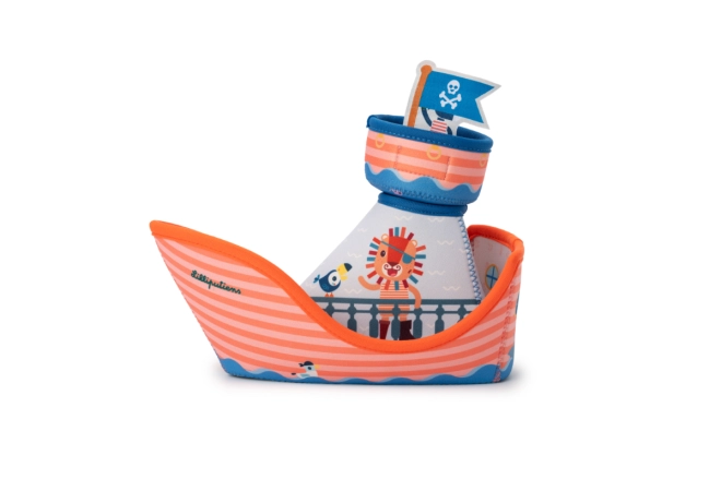 Verspieltes Piraten-Design mit Löwe Jack