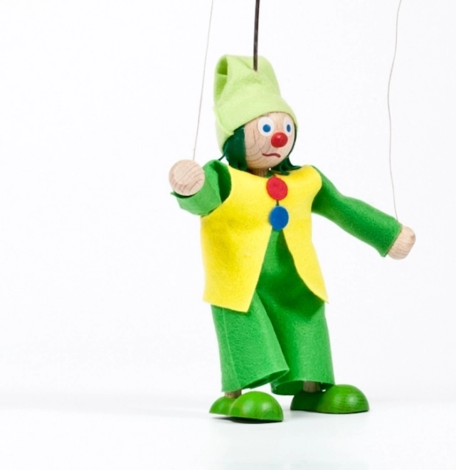 Dřevěná Puppe Wassergeist Čvachtal