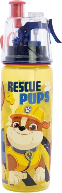 Trinkflasche mit Zerstäuber Paw Patrol